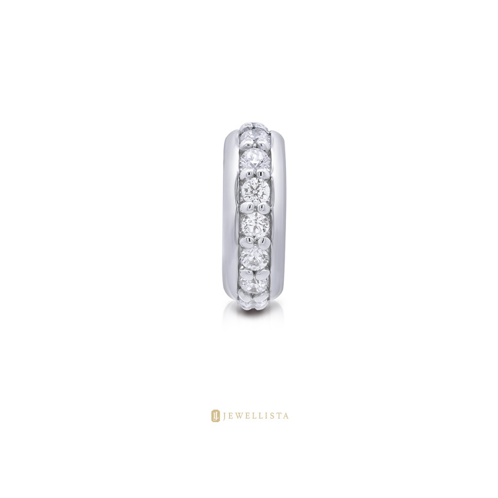 Jewellista تعليقة Nero فضة 925 بالزركون (بدون سلسلة) — صورة 4