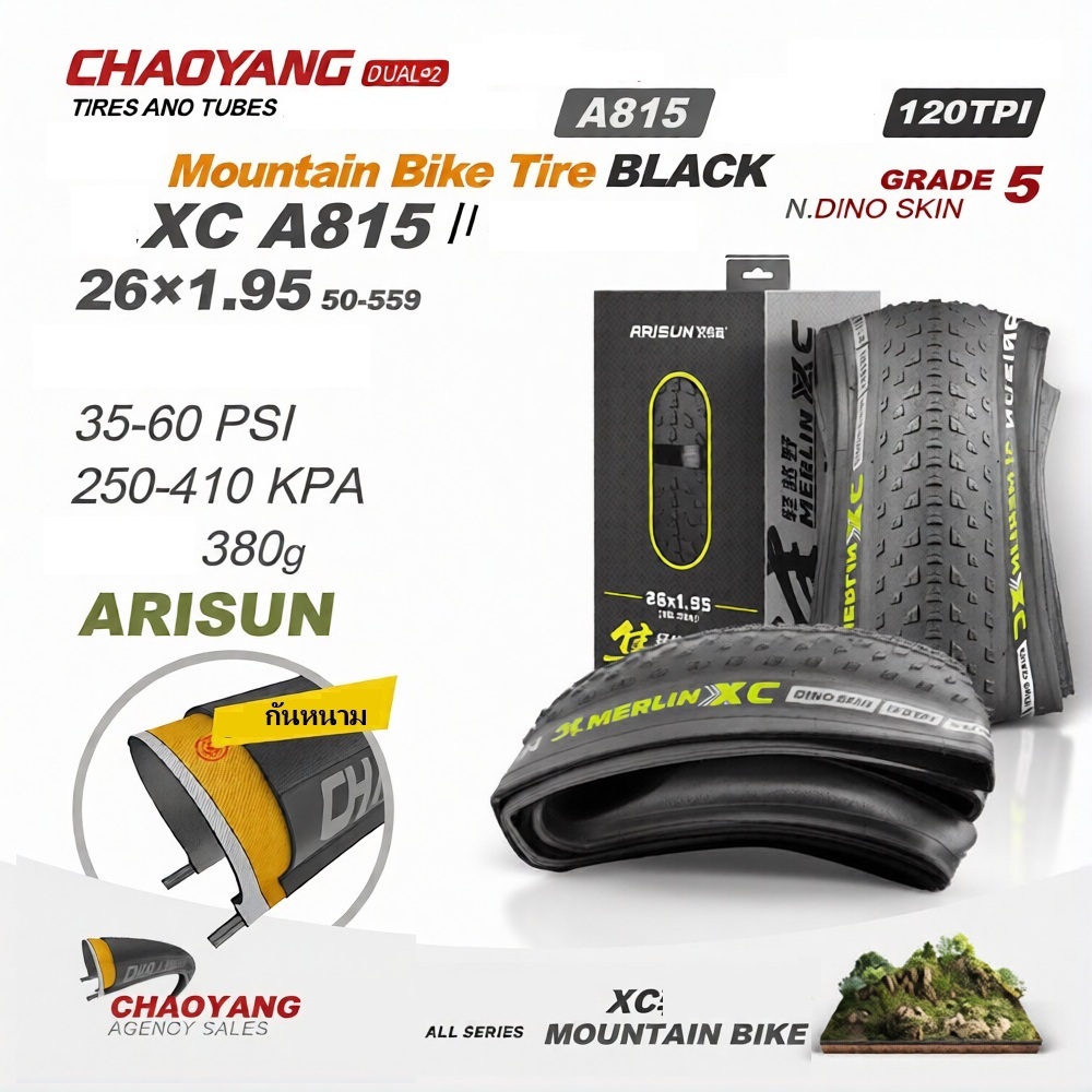 ยางนอกเสือภูเขาทางเรียบ CST INNOVA CHAOYANG IRC  ขอบพับ 1 เส้นส่งจากไทย ราคา ถูกที่สุด ดีลบีเคเค แกลเลอรีภาพที่ 7