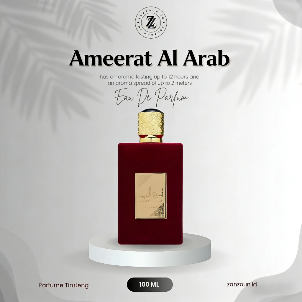 Asdaff Ameerat Al Arab EDP 100ml | น้ำหอมผู้หญิงกลิ่นอาหรับหรูหราติดทนนาน 12 ชั่วโมง