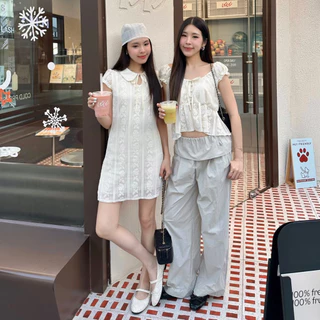 3pcs.basket Marine lace top เสื้อแขนตุ๊กตา