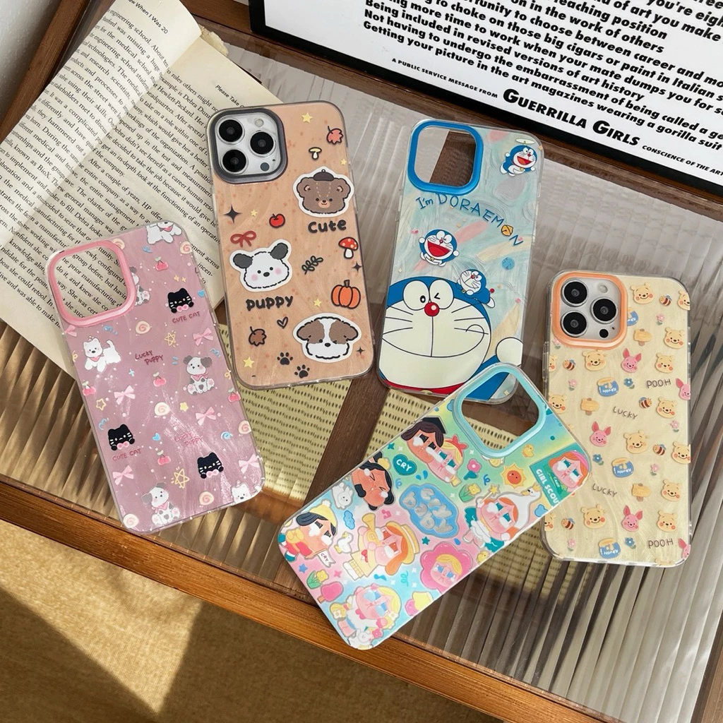 เคสมือถือแฟชั่น 2 in 1 สำหรับ vivo v60 เคสJelly สีพาสเทล เคสIMD การ์ตูนน่ารัก สินค้า ส่งในไทย #2S-M