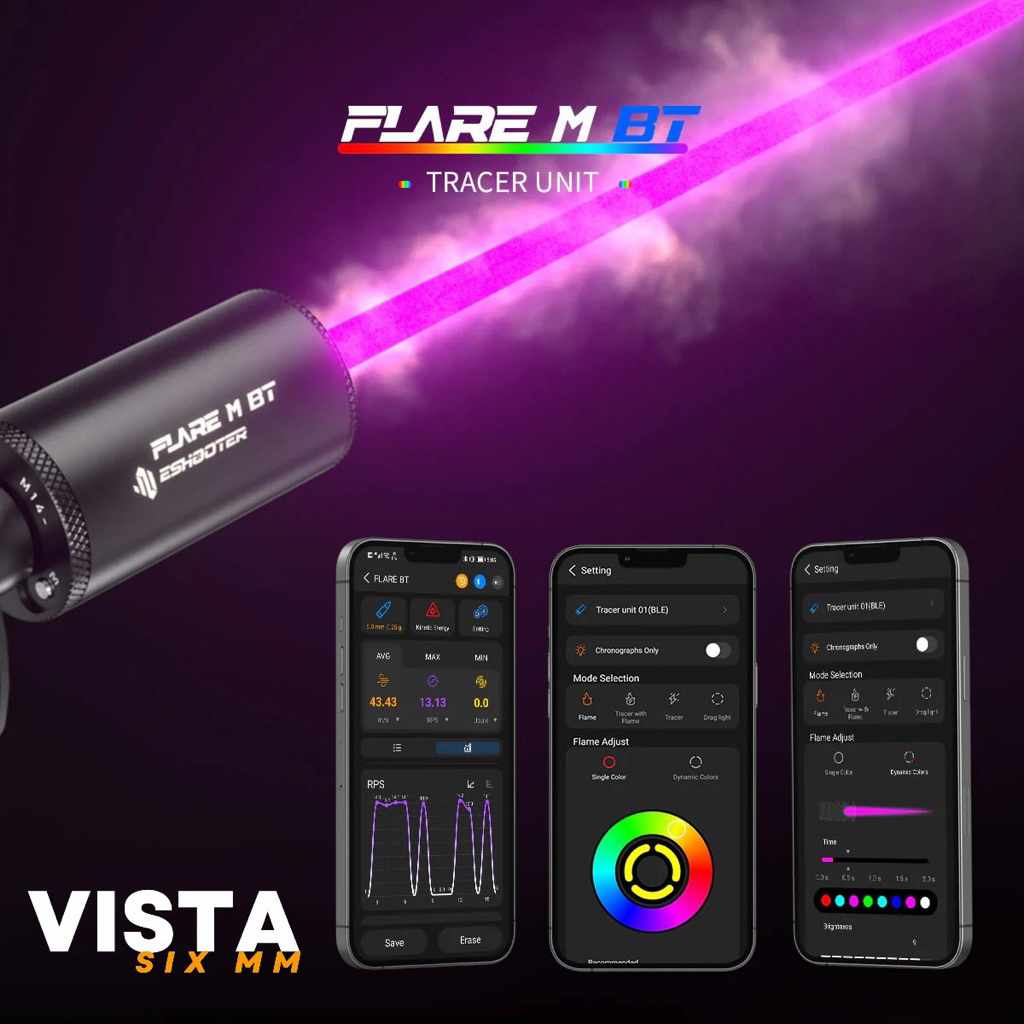 🔫 Eshooter Flare M BT Tracer Unit (Bluetooth)