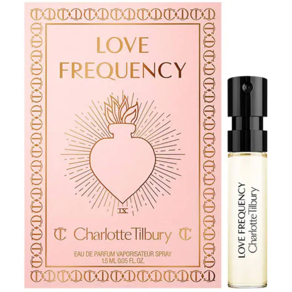 ❤️1.5ml&หัวสเปรย์❤️  Charlotte Tilbury Love Frequency EDP