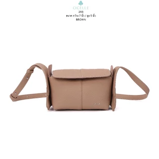 # 268 Mini Crossbody Bag CICELLE 👜🩷แบรนด์ CICELLE (ซี-เซล) กระเป๋าสะพายข้าง กระเป๋าผู้หญิง กระเป๋าหนัง