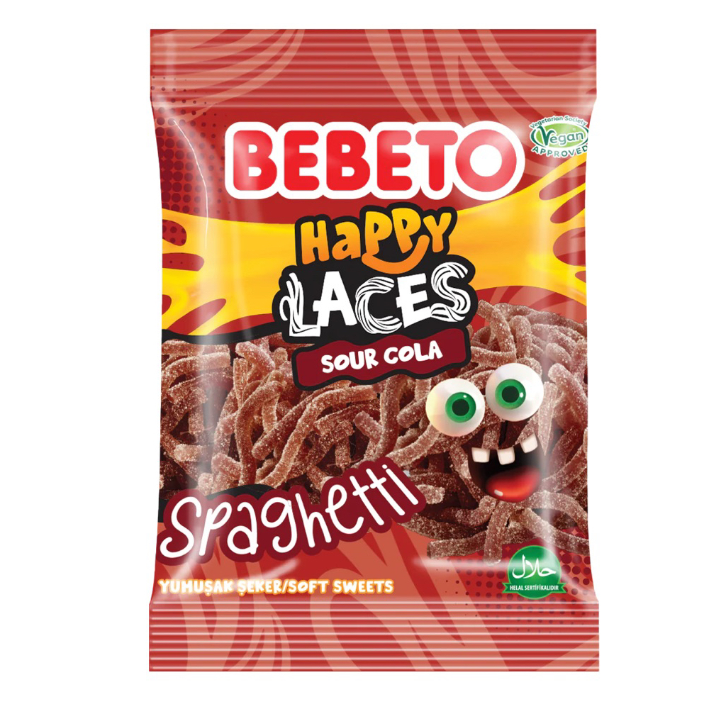 BEBETO Happy Laces Sour Cola