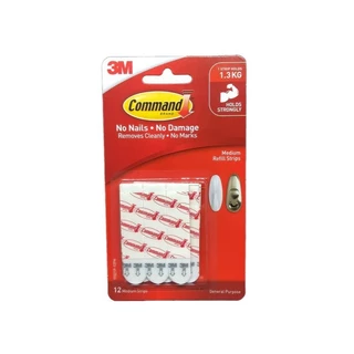คอมมานด์ เทปรีฟิว์ล เทปกาว 2 หน้า Command 3M