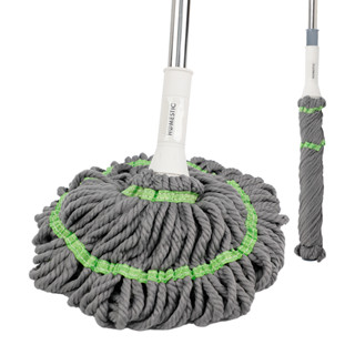 HOMESTIC ไม้ถูพื้น ไม้ม็อบถูพื้นแบบบิดล็อค ผ้าไมโครไฟเบอร์ ร…