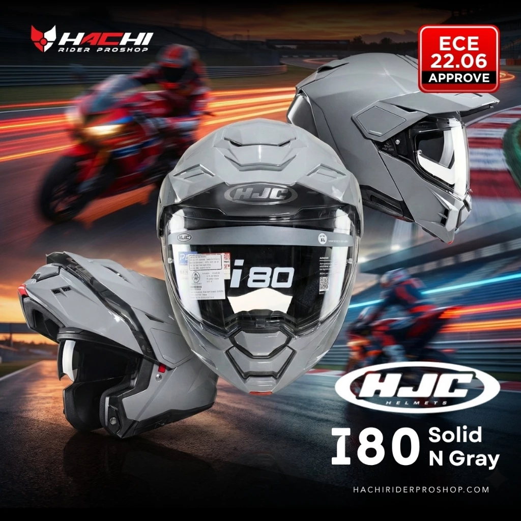 หมวกกันน็อคเปิดคาง HJC รุ่น i80 ทรงแอดเวนเจอร์ สำหรับสายทัวร์ริ่ง รวมทุกสีทุกลาย thumbnail 7