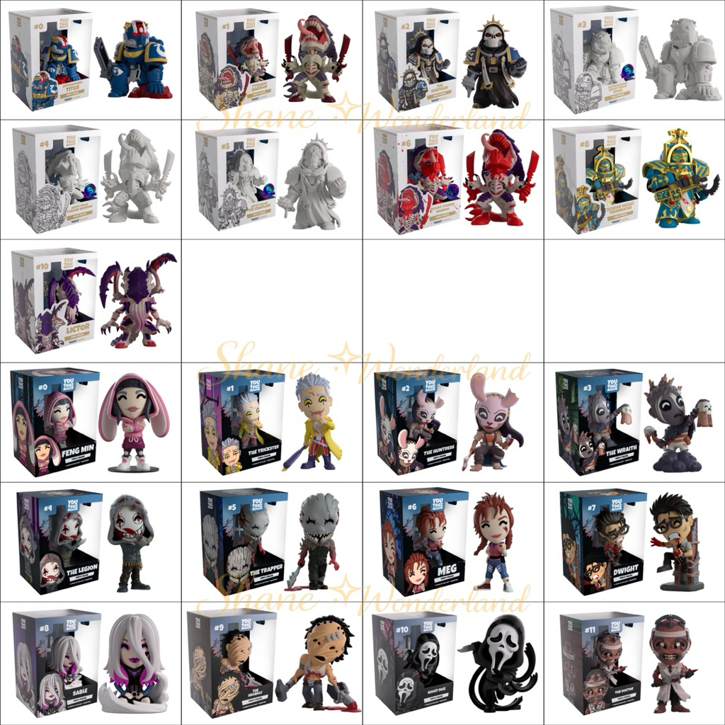 {Pre-Order} YouTooz Game : Warhammer, Dead by Daylight
