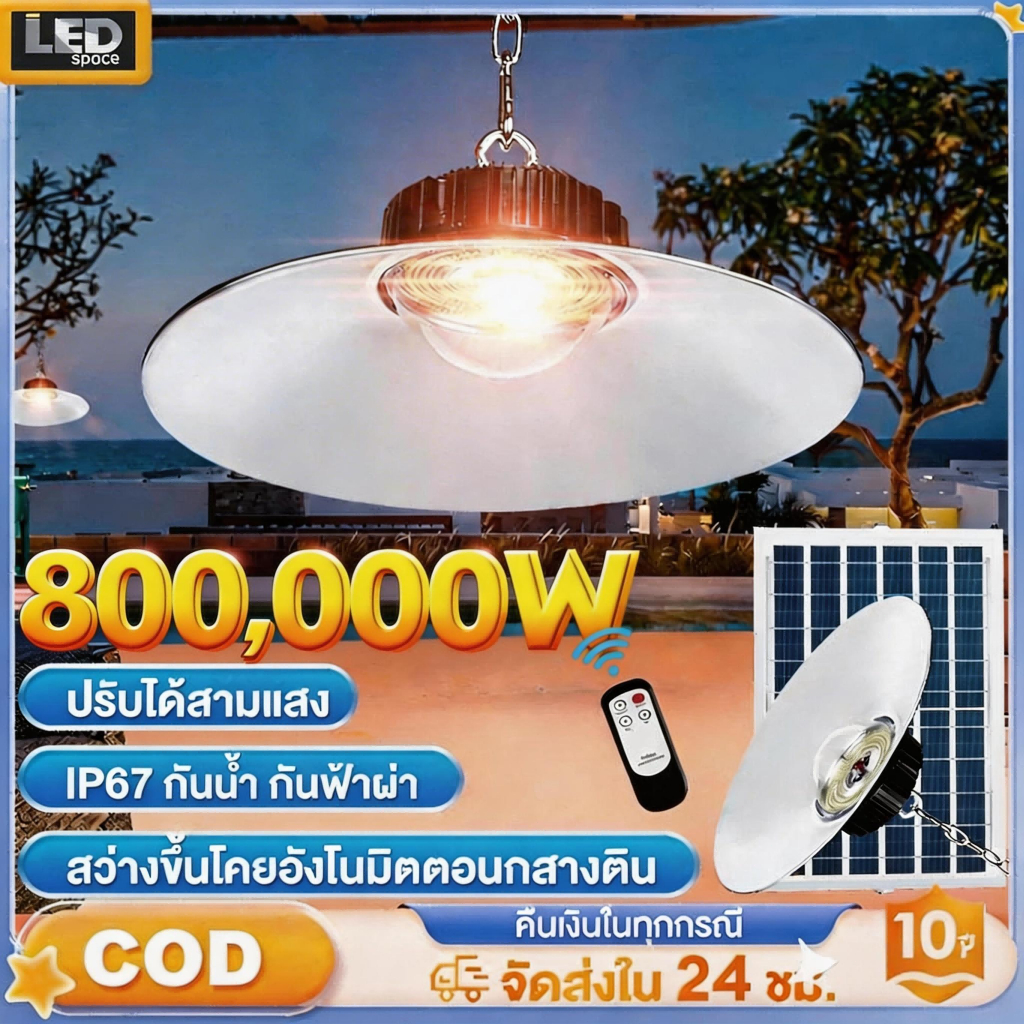 ไฟโซล่าเซลล์ ไฟสนามบาสเก็ตบอล กันน้ำกลางแจ้ง โคมระย้าอาคารสถานที่ก่อสร้าง ไฟถนน โคมไฟภูมิทัศน์