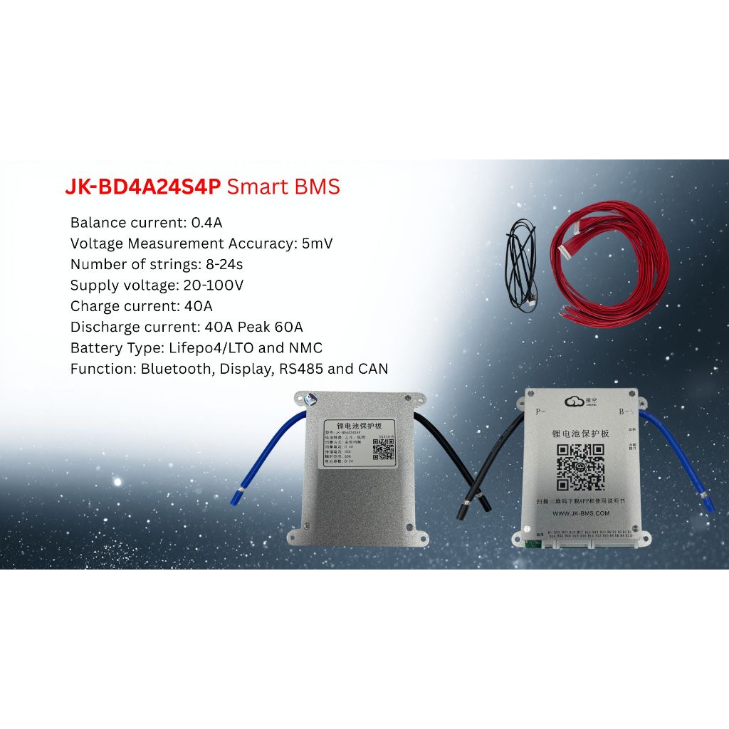 JK-BD4A24S4P Smart BMS