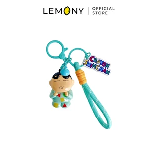 LEMONY พวงกุญแจชินจัง ซีรีส์ Wrist Strap Charm Crayon Shin-Chan Collection