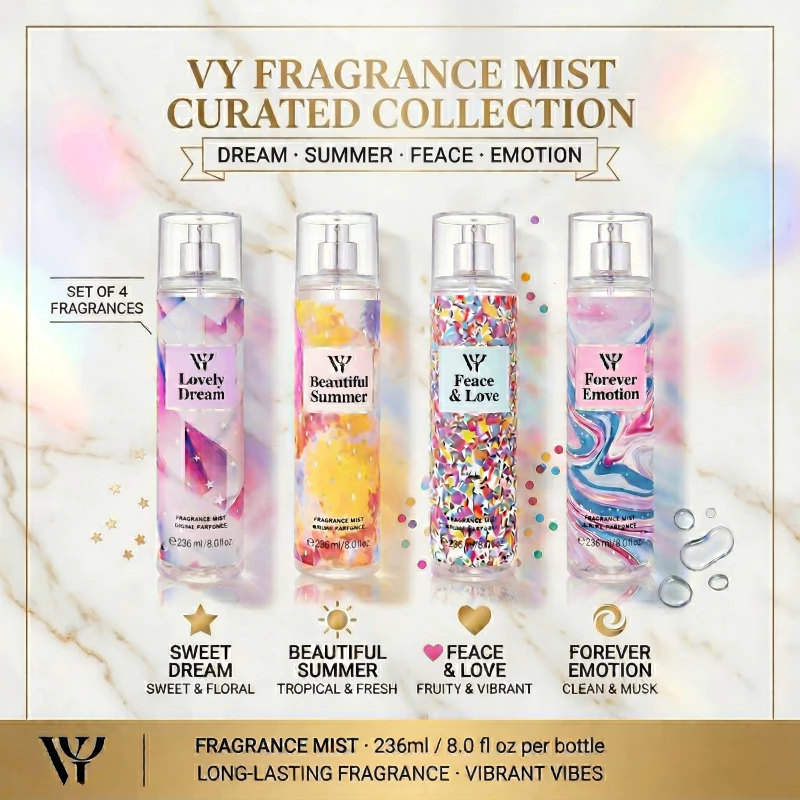【ของขวญปใหม】น้ำหอม Fantasies Collection Fragrance Mist กลิ่นแคนดี้ หอมหวาน ละมุน ขนาด 236ml.