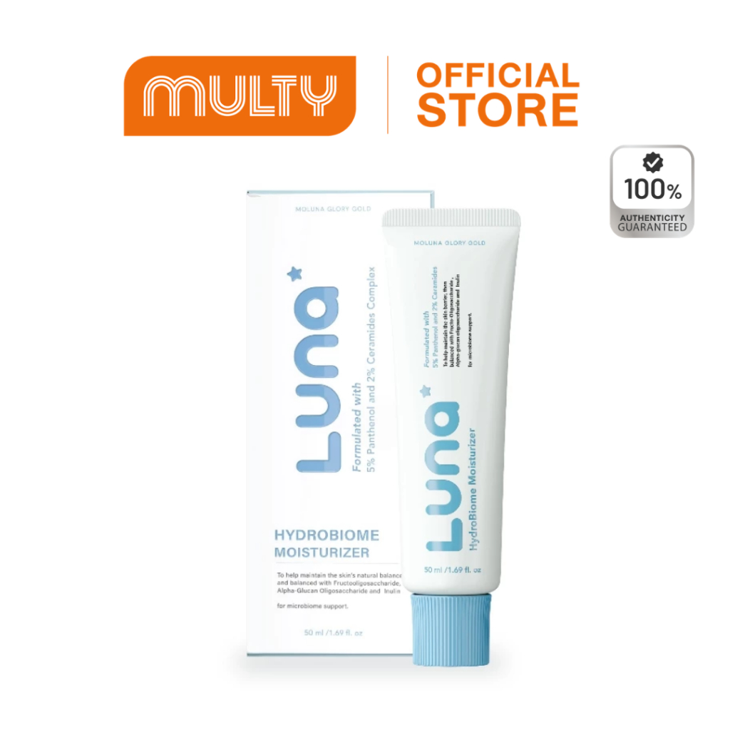 Luna Hydro Biome Moisturizer 50 ml..มอยซ์เนื้อพุดดิ้ง