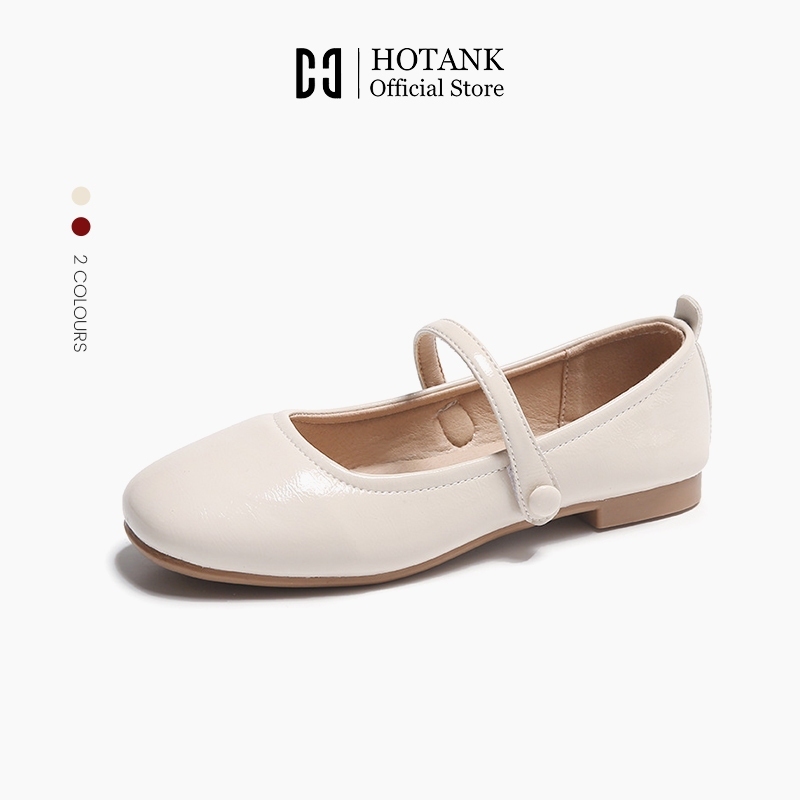 HOTANK (พร้อมส่งจากไทย) รองเท้าคัชชู Mary Jane Shoes รองเท้าแมรี่เจน เวอร์ชั่นเกาหลี รองเท้าสตรี