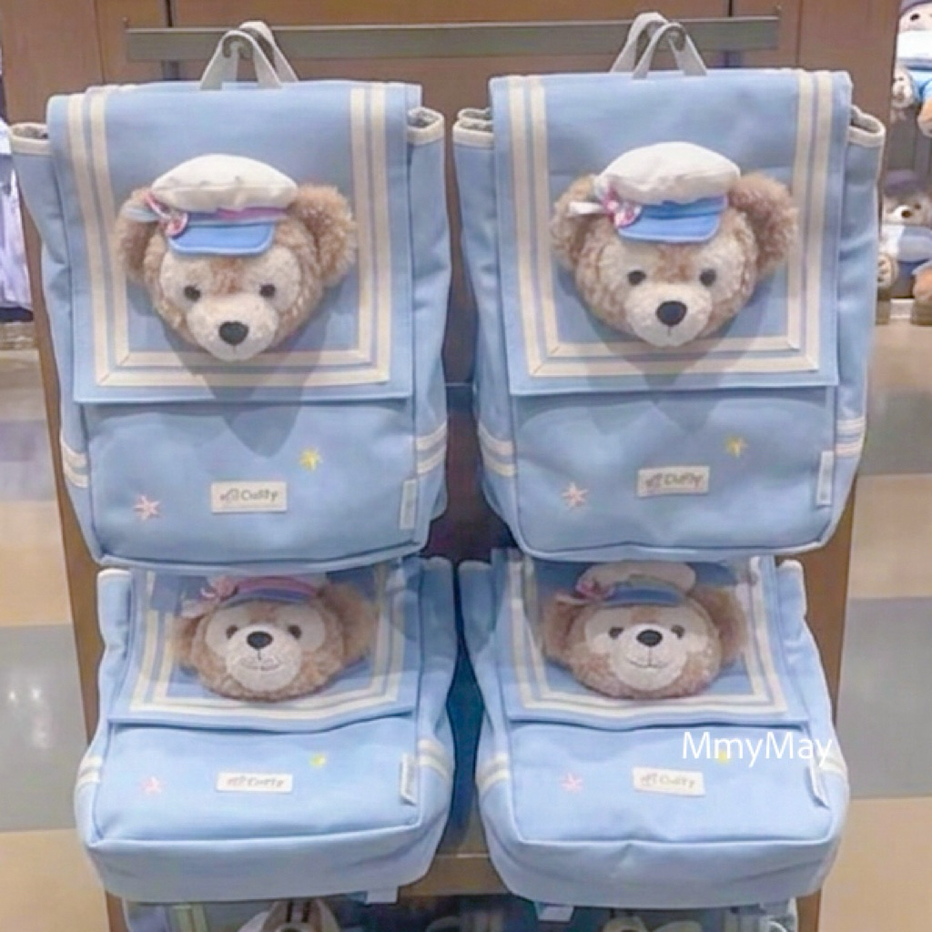 พร้อมส่ง♥️กระเป๋าสะพายหลัง Duffy and Friends Summer Ocean Shanghai Disneyland