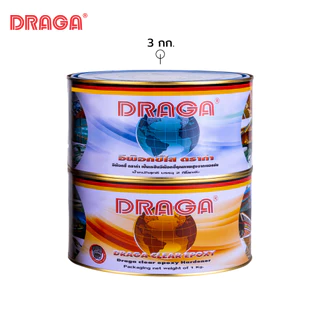 DRAGA กาวอีพ๊อกซี่อเนกประสงค์ ชนิดใส ขนาด 3 กก.