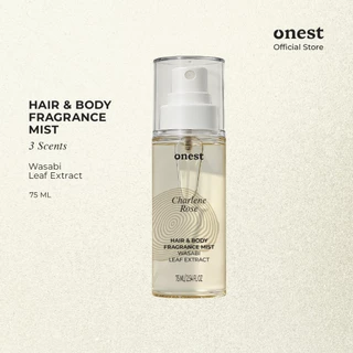 ONEST Hair & Body Fragrance Mist 75 ML Wasabi Leaf Extract สเปรย์หอมสำหรับผมและผิวกาย ระงับกลิ่นไม่พึงประสงค์