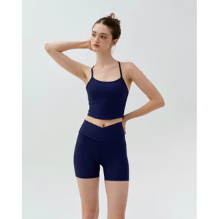Harmoniq Flow : Crop Top ครอปท็อปมินิมอล ที่ใส่ได้ทั้งออกกำลังกายและวันชิลล์ เนื้อผ้าร่องนุ่มเก็บทรงสวย มีฟองน้ำในตัว