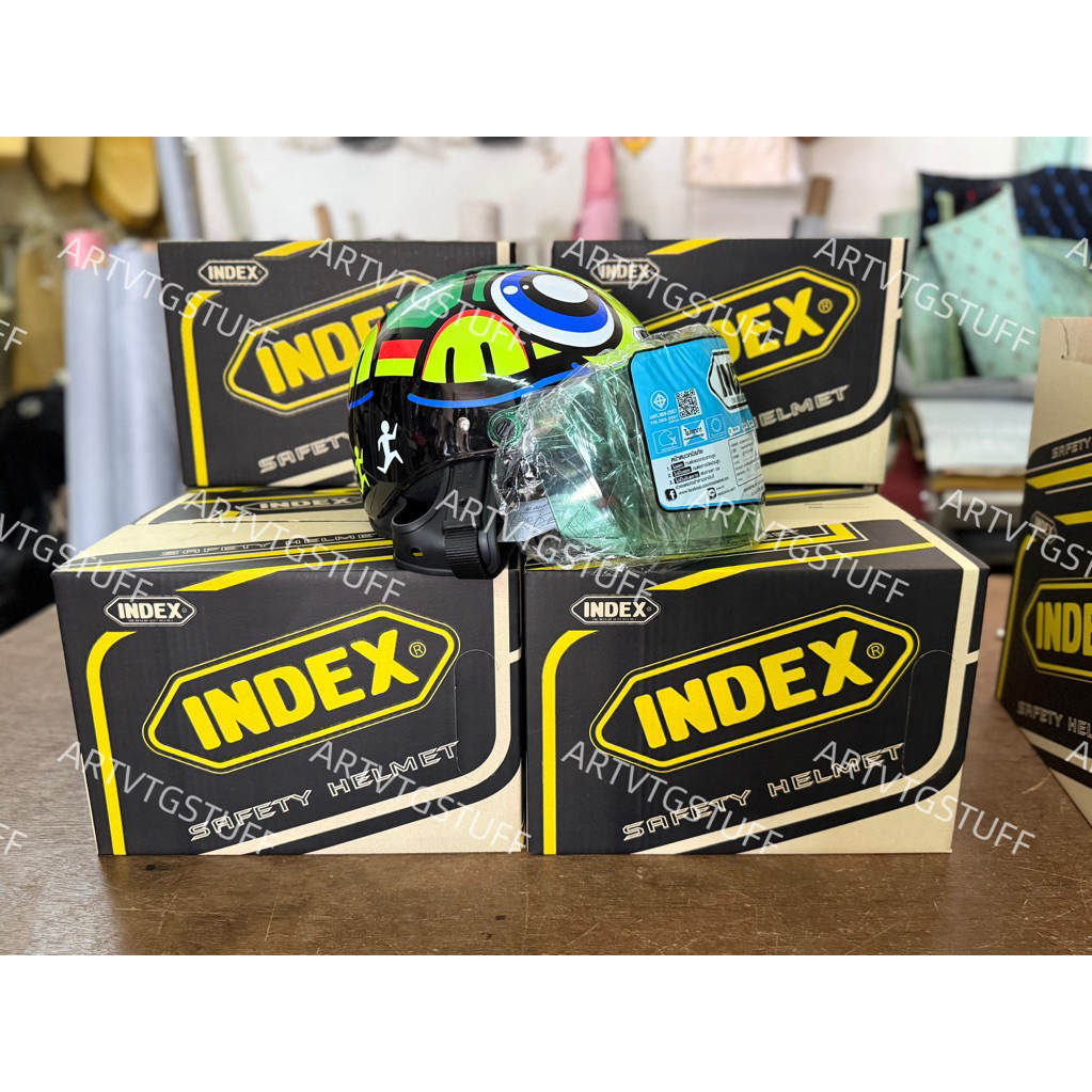 หมวกเต่า หมวกกันน็อค index lady