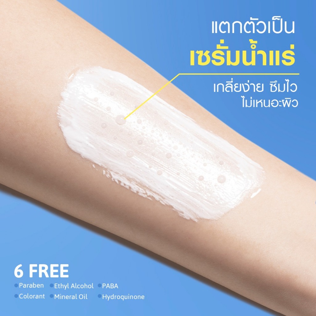 ถูก/แท้/มีไลฟ์ กันแดด Cathy Doll Aqua Sun Body Sun Serum SPF50 PA++++ เซรั่ม ผิวกาย กันแดดตัว รูปที่ 4