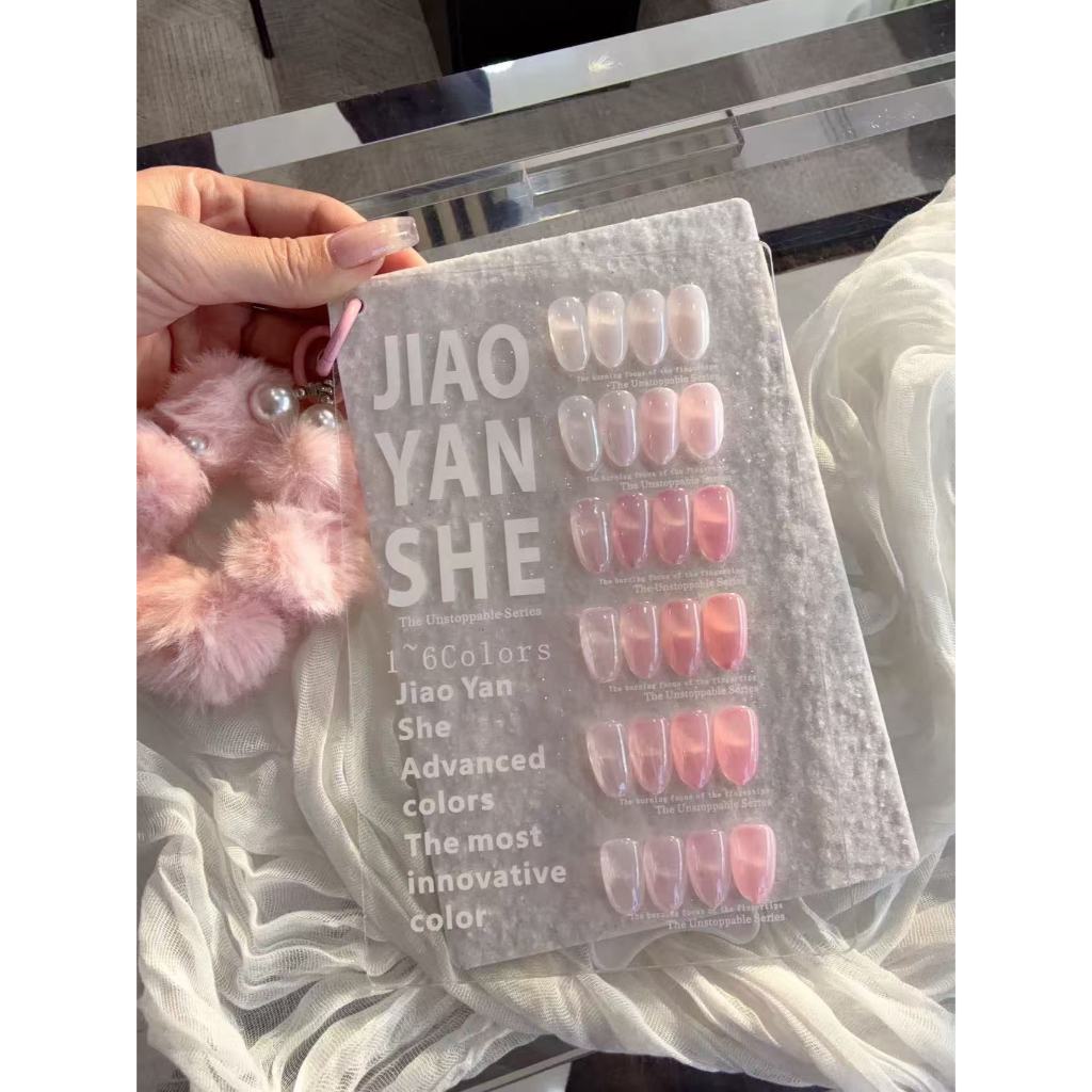 JYS ไซรัปสีชมพู 6สี สีสวย เนื้อแน่น แถมฟรีพร้อมชาร์จ