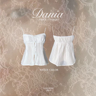 Gooddsy.bkk | Dania เสื้อสายเดี่ยวซีทรูแต่งลูกไม้ เสื้อสายเดี่ยวแต่งลูกไม้ เสื้อสายเดี่ยว