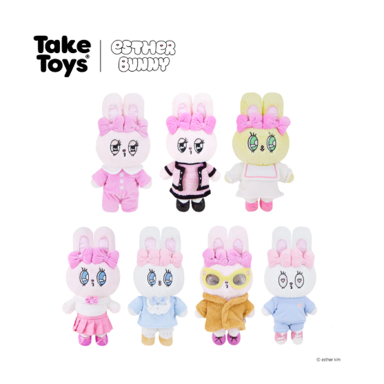 Esther Bunny OOTD Collection - ตุ๊กตาเอสเตอร์บันนี่คอสเลคชั่นชุดแสนน่ารัก