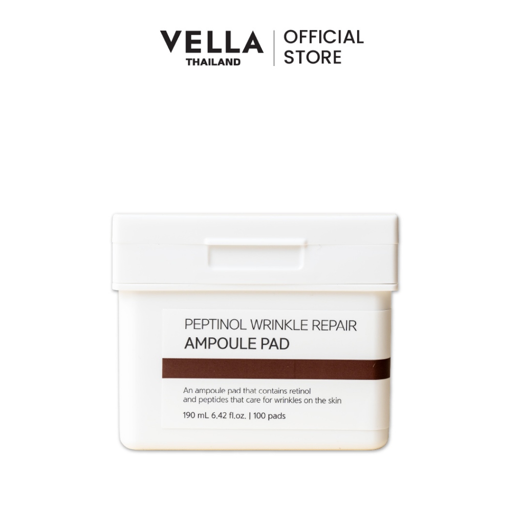 เวลล่า เปปตินอล แพด VELLA Peptinol Wrinkle Repair Pad