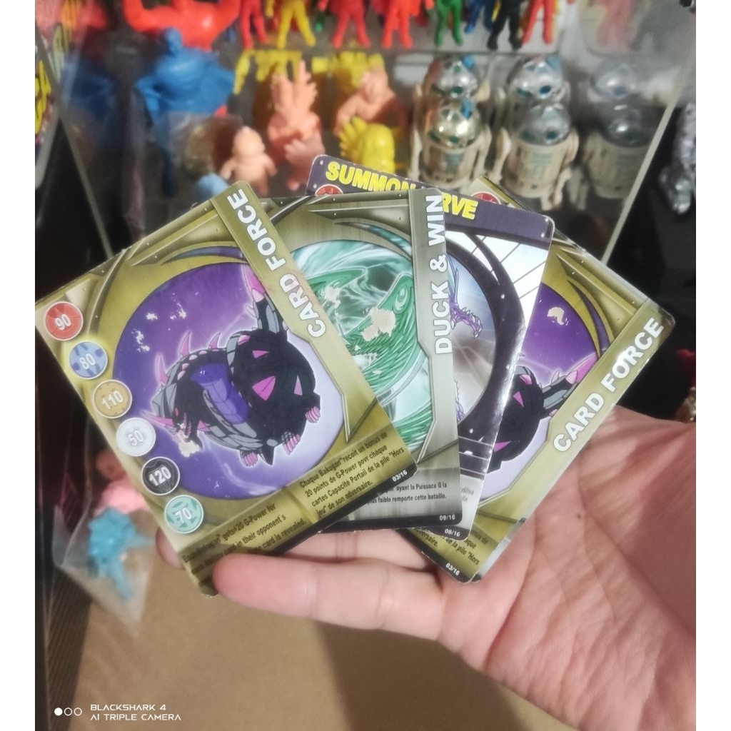 การ์ดแม่เหล็ก Bakugan Season 1 (ไม่แท้)