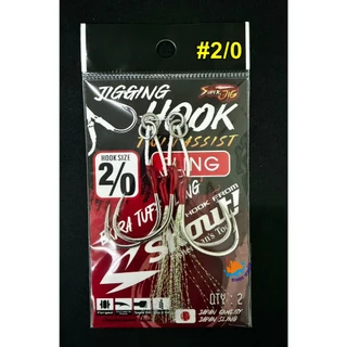 เบ็ดจิ๊ก SuperJig ทุกรุ่น Microjig/light Jig/Slow jig เบ็ดจาก Shout! Japanese Qualit
