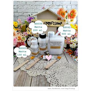 ส่งเร็วน้ำยาเคลือบงานเดคูพาจชนิดด้านเกรดพรีเมี่ยม วานิชแบบด้…