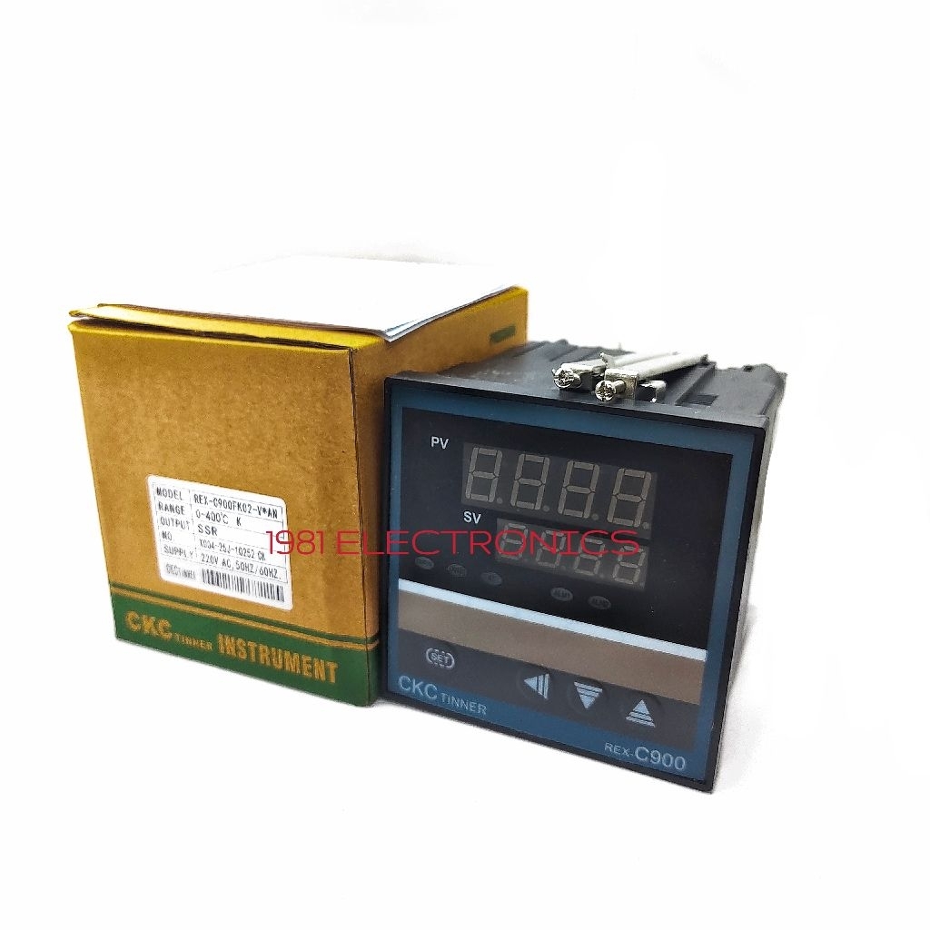 1ตัว 👉👉 REX-C900FK02-V*AN REX-C900FK02-M*AN Temp Control C900 เครื่องวัดและควบคุมอุณหภูมิ PID REX-C9