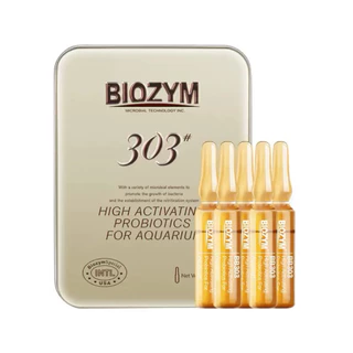 BIOZYM 303# Nitrifying Bacteria Activator แบคทีเรียน้ำตู้ปลา เร่งระบบกรอง น้ำใสไว