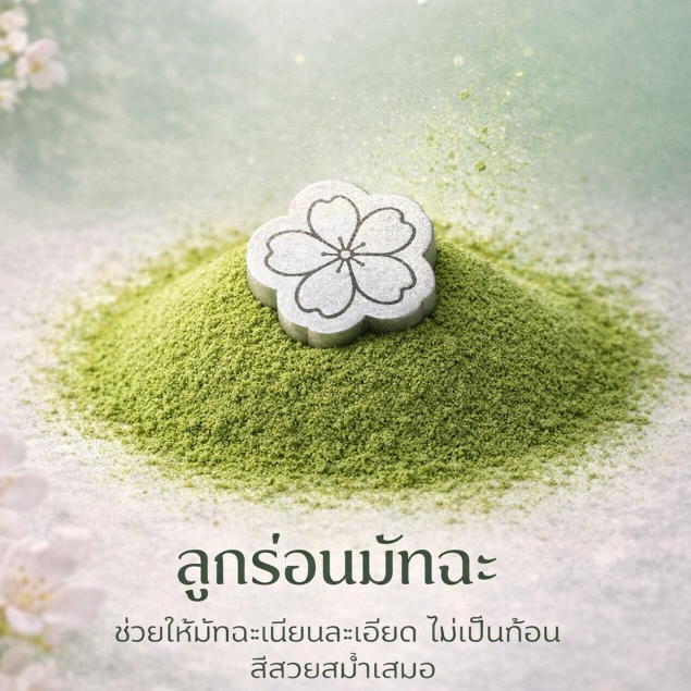 sora ลูกร่อนผงมัทฉะดอกซากุระ ลูกร่อนสแตนเลส304 food grade (ราคาต่อชิ้น)