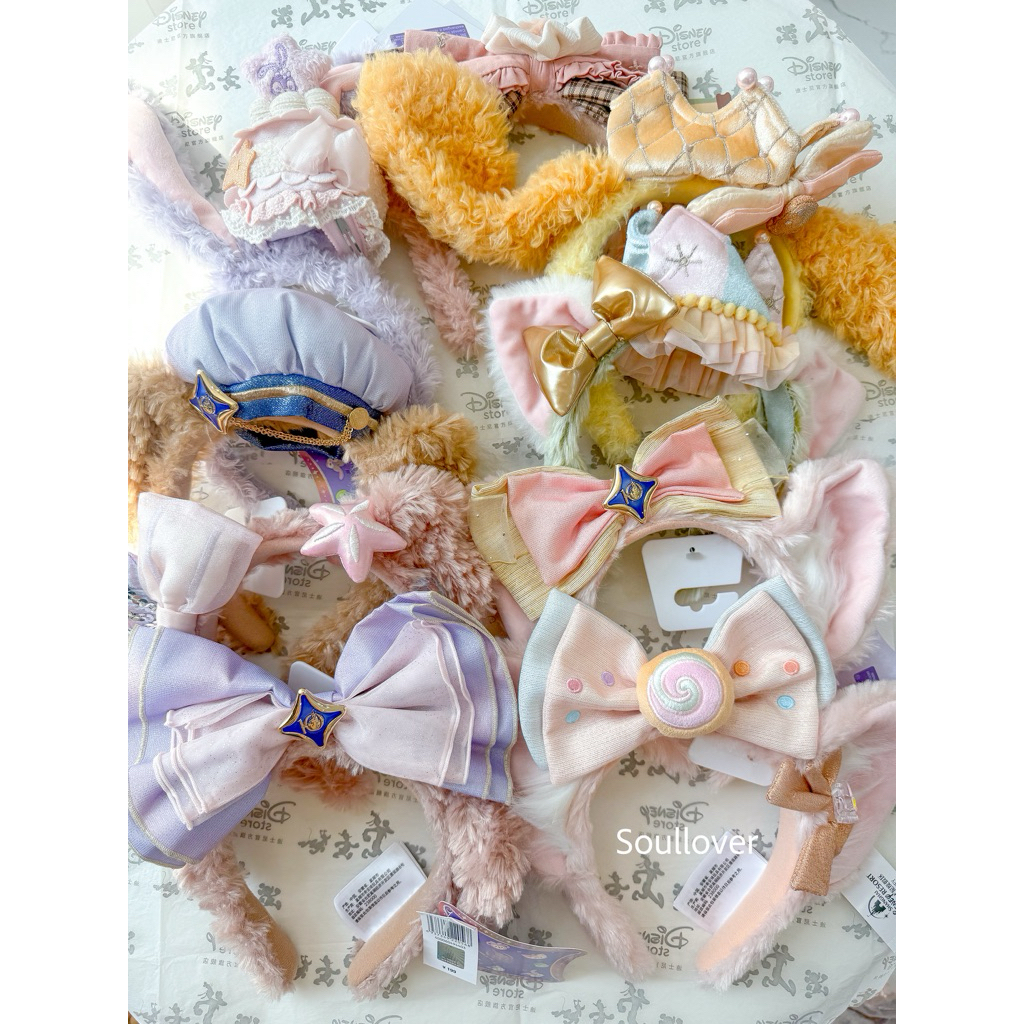 • พร้อมส่ง • ที่คาดผม Duffy and friends Disneyland Shanghai & HongKong (ที่คาดผม Linabell , StellaLou , CookieAnn)
