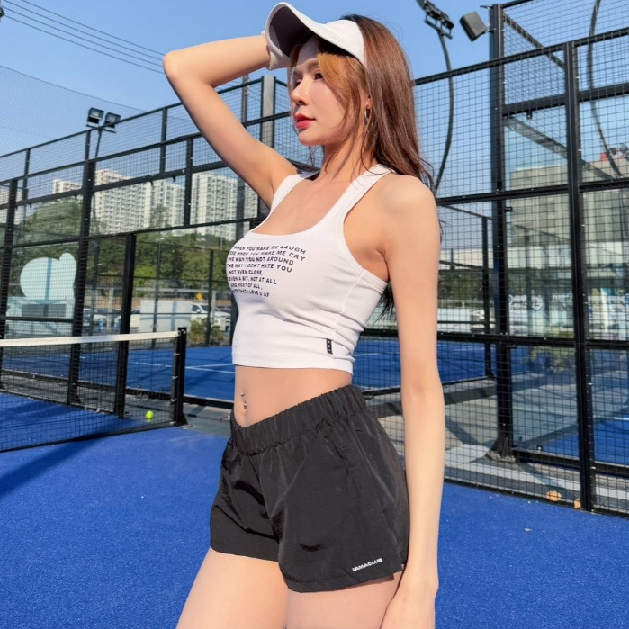 Leady short กางเกงเอวต่ำ ขาสั้น ทรงสปอร์ต ผ้าร่ม LAMACLUBB รูปที่ 6