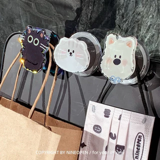 (ส่งทันที!) Supercase | ขาตั้งมือถือ แม่เหล็ก แถมแผ่นแม่เหล็ก Griptok Popsocket กริ๊บท็อก หมา แมว