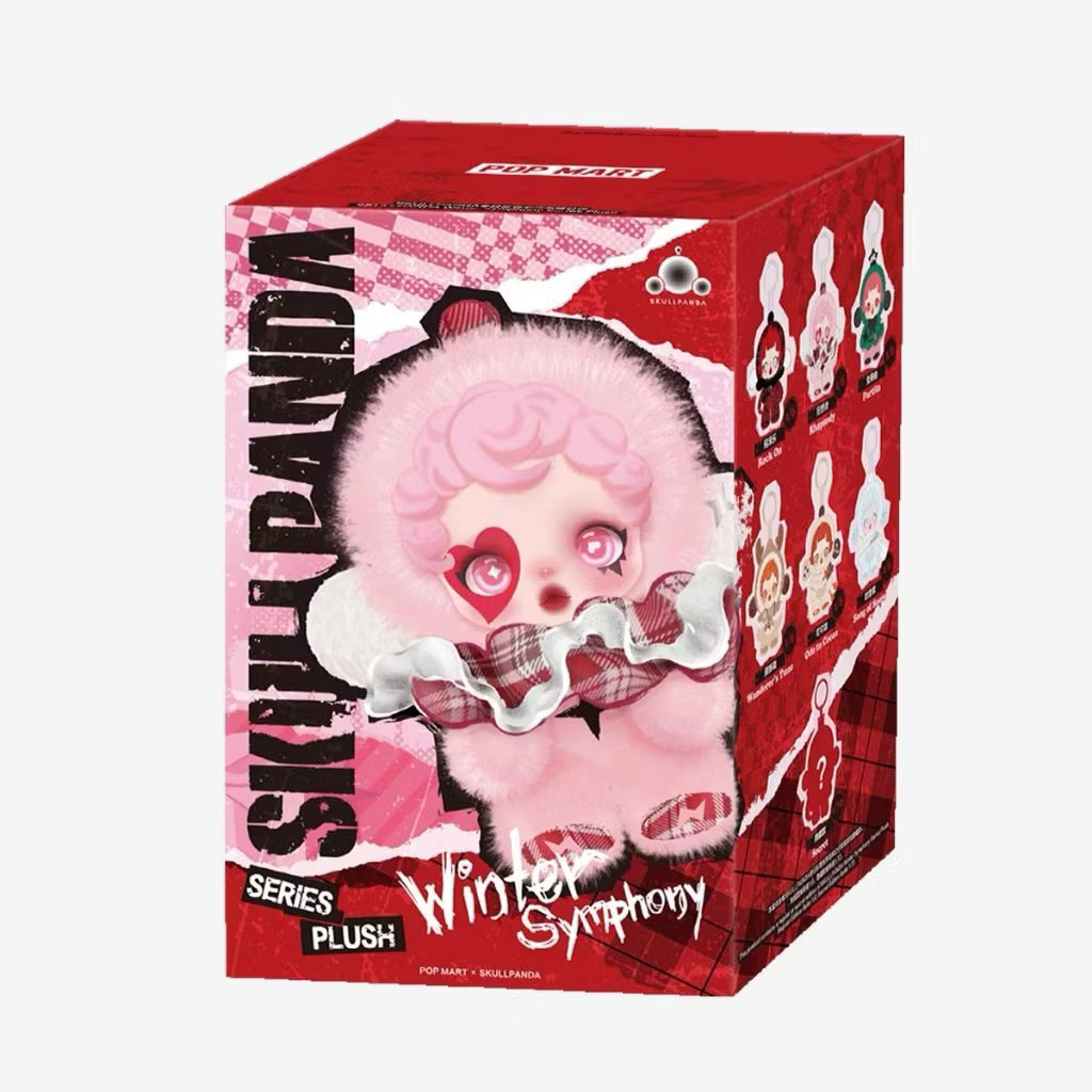 ✅พร้อมส่ง🇹🇭พวงกุญแจ SKULL PANDA 🩷ของแท้Popmart💯%