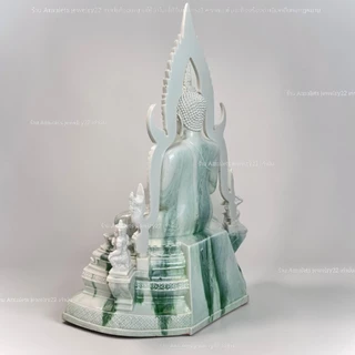 พระพุทธชินราช พระพุทธรูปพระบูชา พระประทานบนหิ้ง สีหินอ่อนลายหยกมีขนาดหน้าตักให้เลือก พระพุทธชินราชจังหวัดพิษณุโลก
