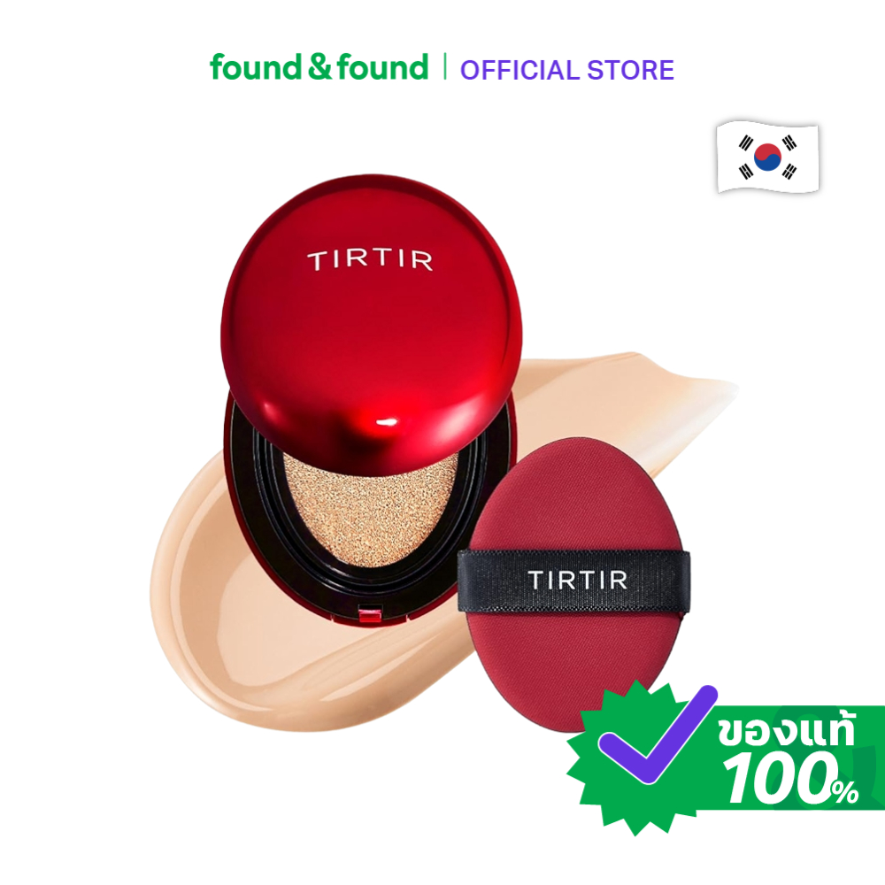 TIRTIR Red Cushion 21N Ivory 18g คุชชั่น ผิวเนียน ปกปิด ไอวอรี่ found & found