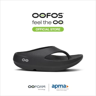 OOFOS OOriginal Plus Black รองเท้าเพื่อการฟื้นฟู