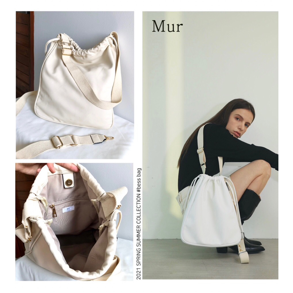 Mur Bess Bag_Ivory กระเป๋ามือสองแท้ 💯