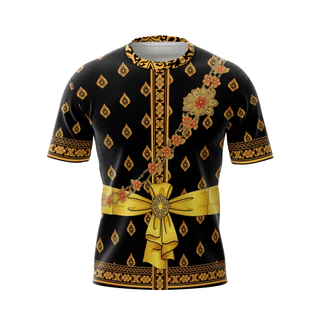 เสื้อแฟชั่น เสื้อพิมพ์ลาย ลายไทยย้อนยุค ใส่สบาย