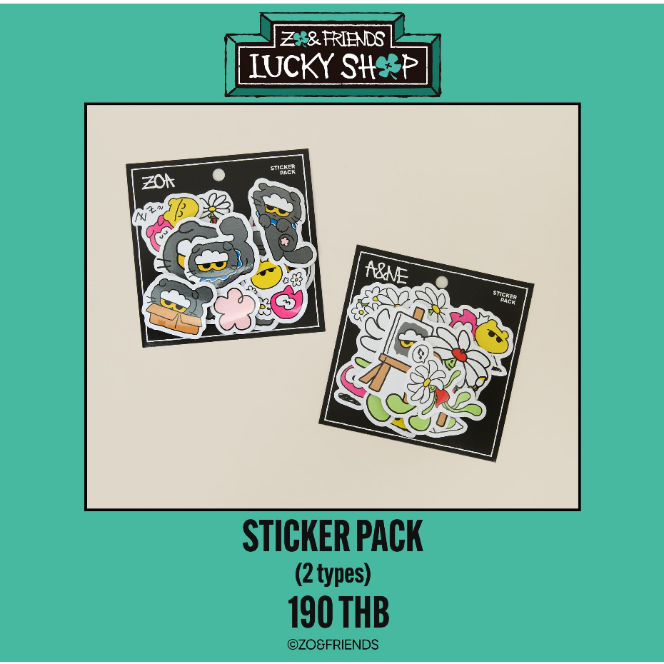 SEOULR | [ZO&FRIENDS] STICKER