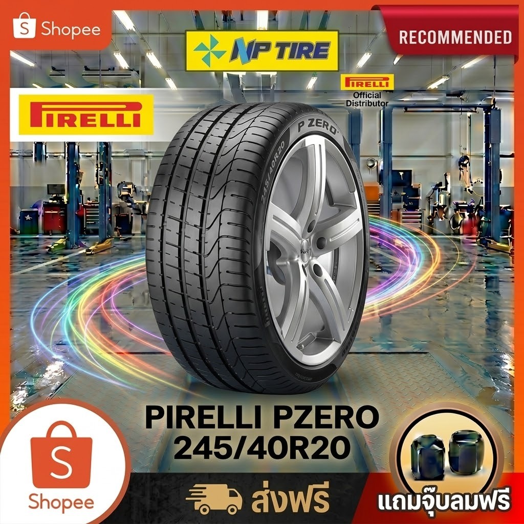 ยาง 245/40R20 PIRELLI PZERO  ราคาต่อเส้น  ปี 2023