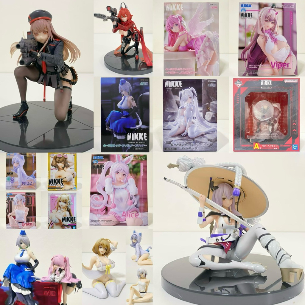 [พร้อมส่ง/มือ1-2/ของแท้] รวมฟิกเกอร์ Nikke Goddess of Victory นิกเกะ Viper Rapi Dorothy Alice Guren Red Hood Anis Drake
