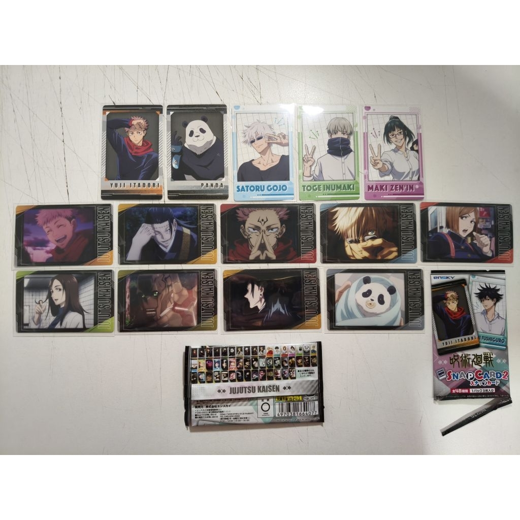 (เติมของตลอด)Jujutsu Kaisen Snap Card การ์ดทรงโพลารอยด์ตัวละครภาค โกะเกะ v.1-v.2 / 0 / 1 2 ขายแยกใบ (ลิขสิทธิ์แท้ Ensky) ราคา ถูกที่สุด ดีลบีเคเค แกลเลอรีภาพที่ 7