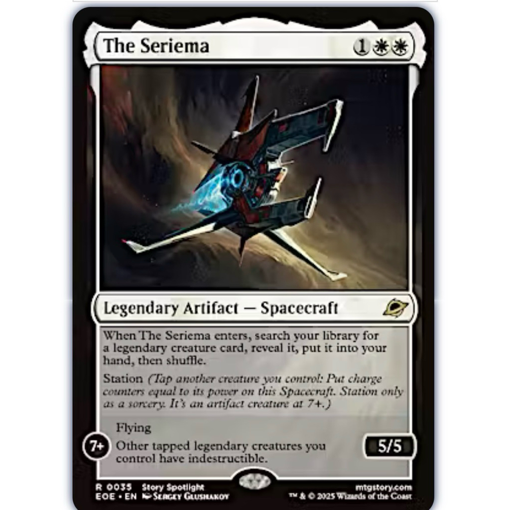 Edge of Eternities: The Seriema