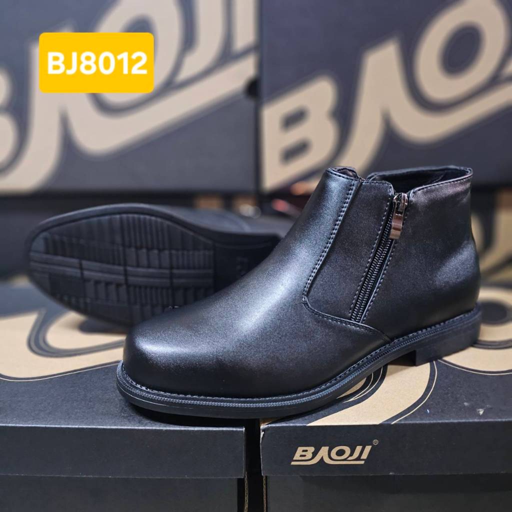 Baoji และ Alando รองเท้าฮาฟ  สีดำ BJ8012/8025  ไซส์ 39-46